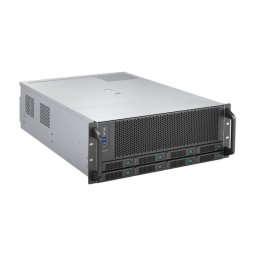 Chasis servidor UNYKAch UK 4014 4U Rack 8 bahías Hot Swap 4 GPU SGCC Negro/Plata