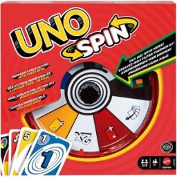 Uno Juego de cartas Spin Refresh Mattel Games.