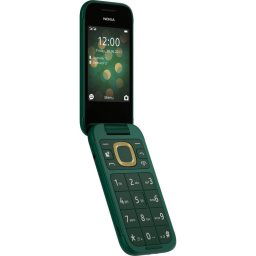 Móvil Nokia 2660 Flip Verde Dual SIM 4G Pantalla 2.8″ 128MB 0.3MP 1450mAh