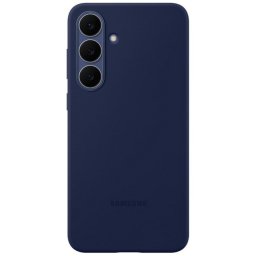 Samsung Funda Silicona Azul Oscuro para Galaxy S25 FE