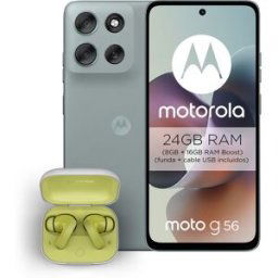 Motorola Moto G56 5G 8GB + 512GB móvil libre + Buds. Gray Mist 512 GB + 8 GB RAM