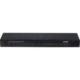 LINDY 38239 - HDMI Splitter, 16 puertos, 4K 60 Hz