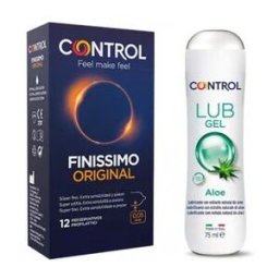 CONTROL Pack Finissimo Original Preservativos + Lubricante Aloe