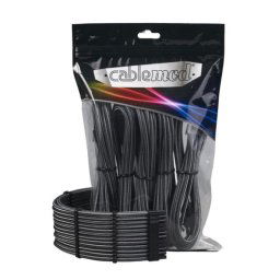 Kit de extensión de cables CableMod CM-PCAB-BKIT-NKC-3PK-R ModMesh PRO carbon con peines incluidos
