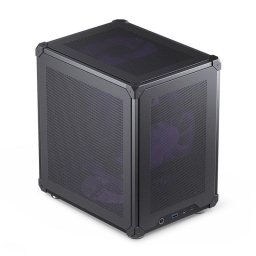 Caja PC Jonsbo C6 Black ITX Micro ATX Acero Compacta Gaming USB-C 3.2 Sin Fuente