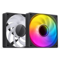 Ventilador Jonsbo SL-120BR 12 cm RGB 1500 RPM Hidráulico Negro/Blanco 4 Pin