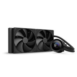 Refrigeración Líquida NZXT Kraken Plus 280mm 2 Ventiladores Display TFT PWM Negro