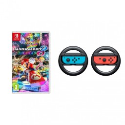 Mario Kart 8 Deluxe Nintendo Switch + Nintendo Switch Joy-Con Wheel Juego de Volantes