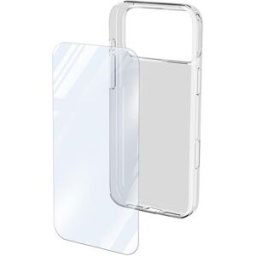 Cellular Line Kit: Funda + protector de pantalla para iPhone 17 Pro. Transparente