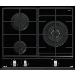 Teka Placa gas 3 quemadores - GZC63310XBB. Negro