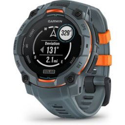 Garmin Smartwatch GPS INSTINCT 3 SOLAR 45MM . Azul / Naranja
