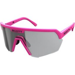 Scott Gafas de sol de ciclismo SPORT SHIELD LIGHT SENSITIVE lente fotocromática . Rosa