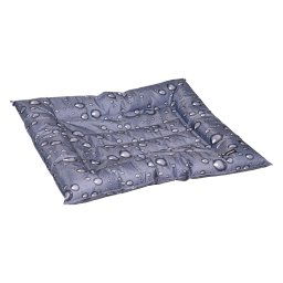 Cama refrigerante Flamingo Fresk Drop, gris - Talla S: 66 x 56 cm (L x An)