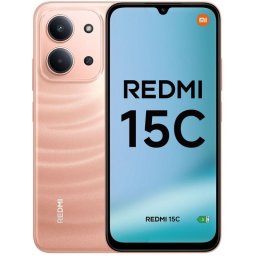 Xiaomi Redmi 15C 4GB 256GB 6.9" 120Hz Batería 6000mAh Carga Rápida 33W Naranja Crepúsculo