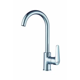 EDESA Grifo de cocina NIAGARA CROMO .C. 951270026. Cromo. Sobre encimera