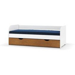 ID Kids Sofá cama nido con colchón madera maciza 80x200 cm