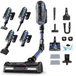 Rowenta Aspirador de escoba sin cable X-Force Flex 14.60. Azul / Negro