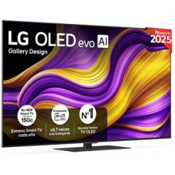 LG TV OLED evo AI G5 164cm (65') OLED65G56LS, Smart TV 4K (Reacondicionado Grado A). Negro