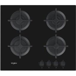 Whirlpool Placa gas 4 quemadores - GOB 616/NB. Negro