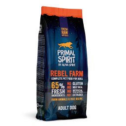 Primal Spirit 65 % Rebel Farm pienso para perros - 12 kg