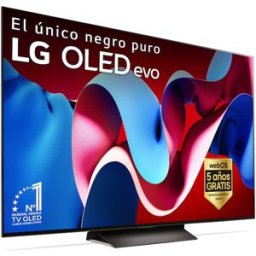 LG TV OLED 164cm (65') OLED65C46LA 4K con Smart TV WebOS24 (Reacondicionado Grado C). Negro / Marrón