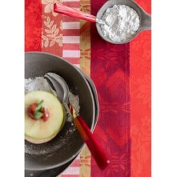 Le Jacquard FranÇais Mantel individual antimanchas resinado Gipsy Enduit. Rubí 50 x 36 cm