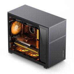 Caja PC Jonsbo D31 Mesh Negro Acero Ventana Vidrio Templado Micro ATX/ITX/DTX USB-C