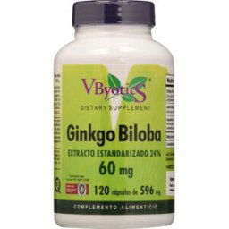 Vbyotics Ginkgo Biloba 60mg 120caps