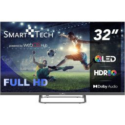 TV Smart Tech QLED 32QW01V 32" Full HD webOS Dolby Audio WiFi Bluetooth HDR10
