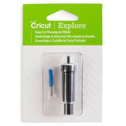 Cricut Kit Cuchilla de Repuesto de Corte Profundo + Adaptador