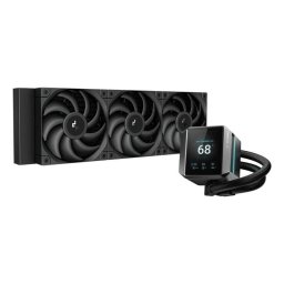 Refrigeracion Liquida DeepCool Mystique 360 360mm 3 Ventiladores LCD Negro