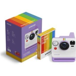 Polaroid Cámara instantánea Now G3 + Film. Morado