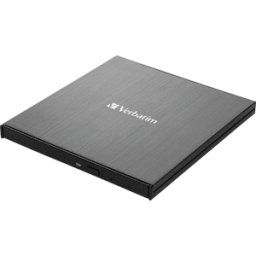 VERBATIM 43886 - Grabadora de DVD Slimline externa Verbatim, USB-C