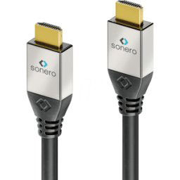 SONERO SON HC000-030 - HDMI Premium de alta velocidad con Ethernet 4K 60 Hz 3 m.