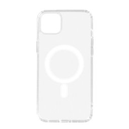 Funda iPhone 13 Transparente Magsafe Silicona Gel Policarbonato Antiderrapante