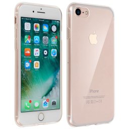 Avizar Funda Protectora de Silicona Ultrafina Transparente para iPhone 7 / iPhone 8