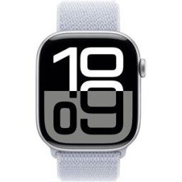 Apple Watch Serie 10 GPS 46mm aluminio sport loop azul nube