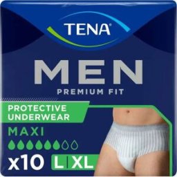 TENA Men Premium Fit Protective Underwear Maxi L 10uds