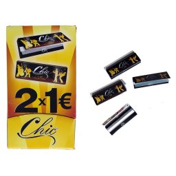 Papel de liar cigarrillos Chic 1 1/4