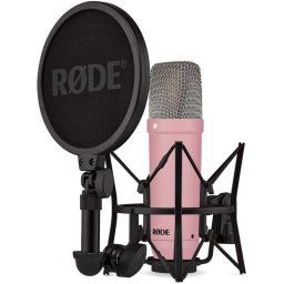 Rode NT1 Signature Micrófono de Condensador de Estudio Rosa
