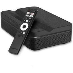 Proyector Thomson 1080p 600 Lúmenes Laser Ultra Short Throw Sirius PG55B Batería Dolby Audio Google TV