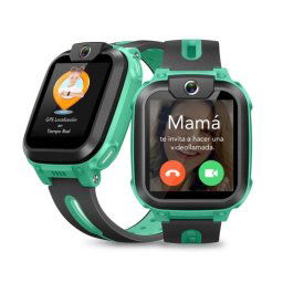 Smartwatch imoo z1 Reloj Inteligente Niños GPS IPX8 4G Vídeollamada HD Verde