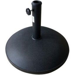 Gecko Jardin Sombrilla base redonda gris