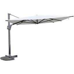 Gecko Jardin Sombrilla offset 4x3 m color crudo