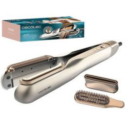 Cecotec Plancha de pelo RitualCare Air Lisse 2 en 1. Champagne