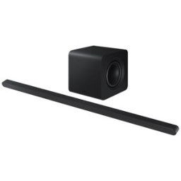 Samsung Barra de sonido UltraSlim 2024 HW-S800D, 3.1.2, Dolby Atmos, DTS: X, 330W, Subwoofer inalámbrico SLIM, Wi-Fi, Compat (Reacondicionado Grado A). Negro