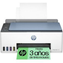 HP Impresora Multifunción Tinta Smart Tank 5106 Wi-Fi. Blanco / Azul