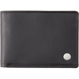 Quiksilver Cartera de hombre Mac . Negro L