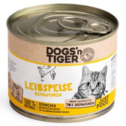 Dogs'n Tiger Senior 12 x 200 g comida húmeda para gatos - Pollo y salmón