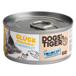Dogs'n Tiger Cat filetes finos 24 x 70 g para gatos - Filete de pollo y salmón